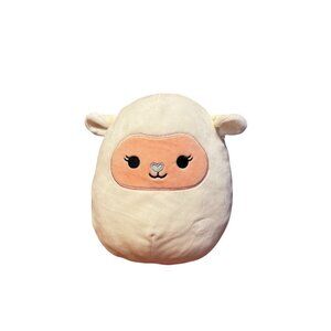 Original Kelly toy Squishmallow Plush Lily Lamb 8" Vanilla White Easter 2020
